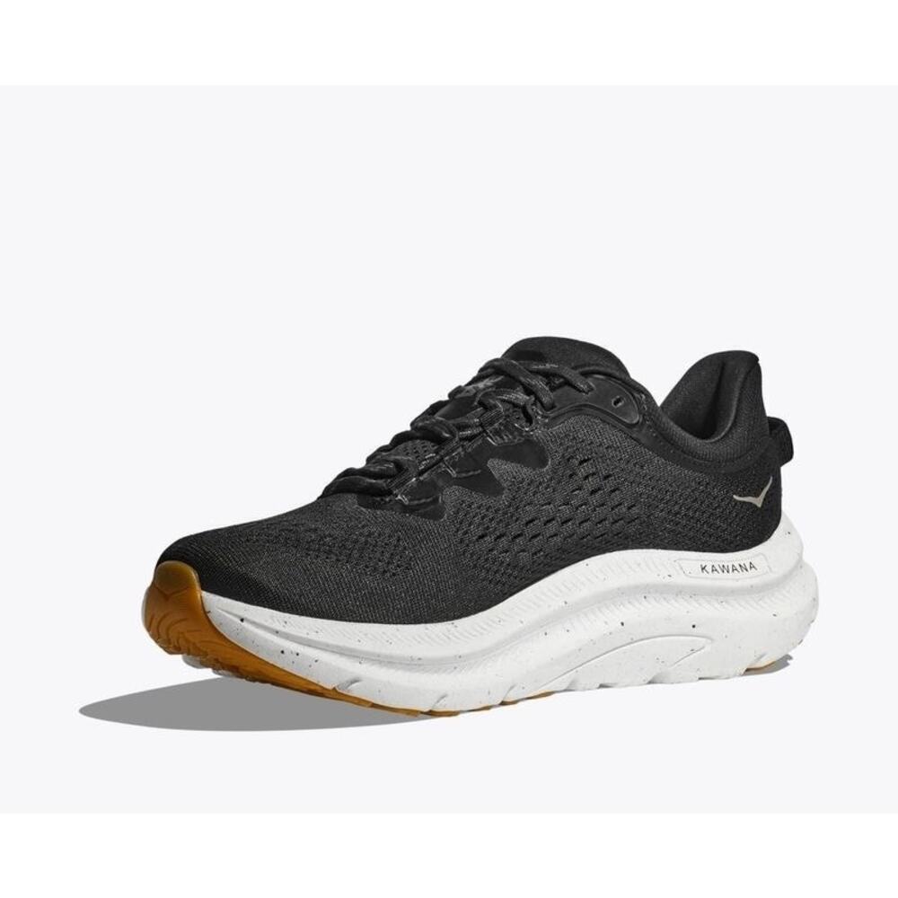 Hoka One One Kawana 2 Mesh Athletic Shoes Sneakers Black White Size US 11D